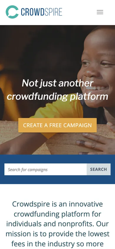 Crowdspire on a phone