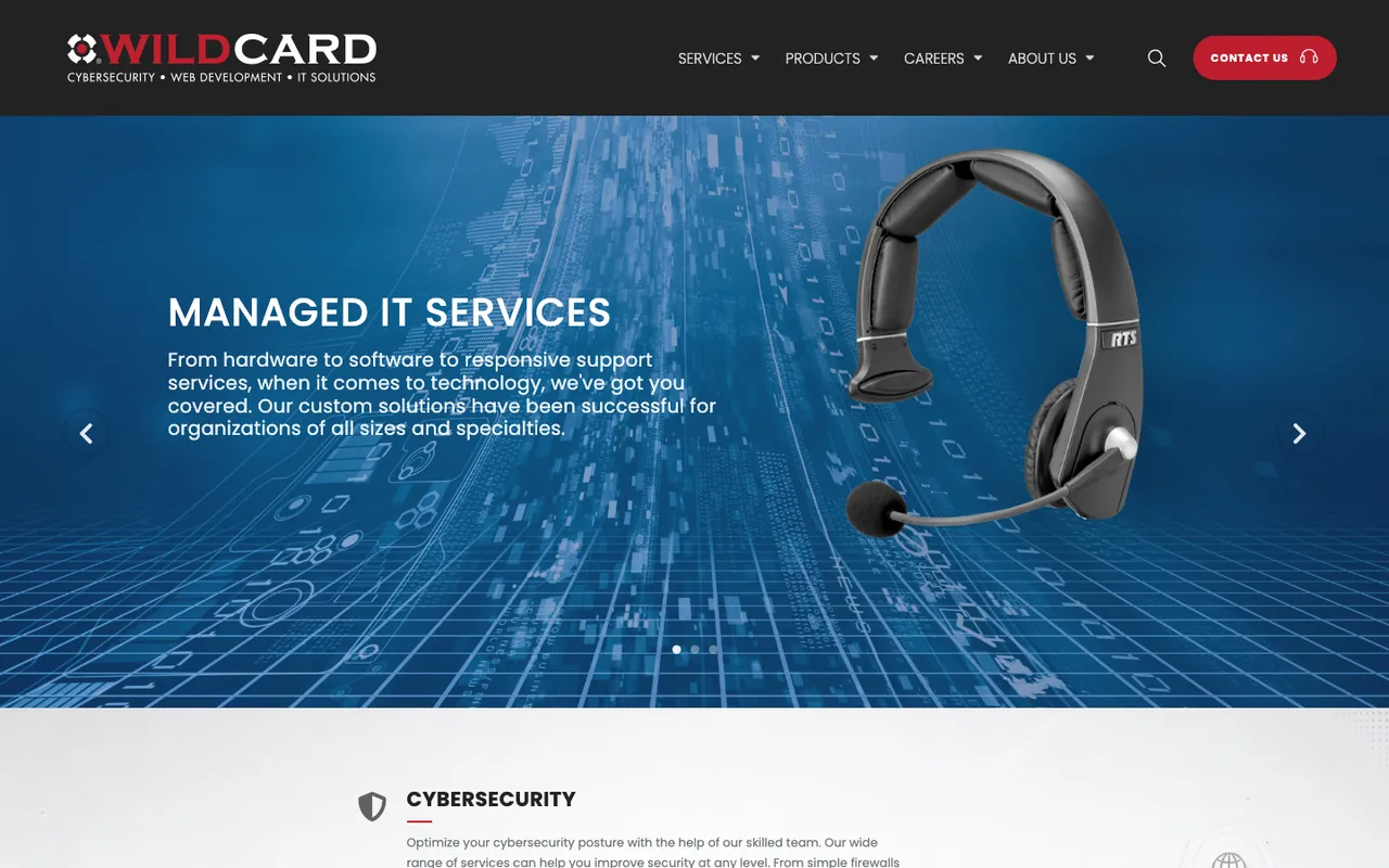 Wildcard Corp home page
